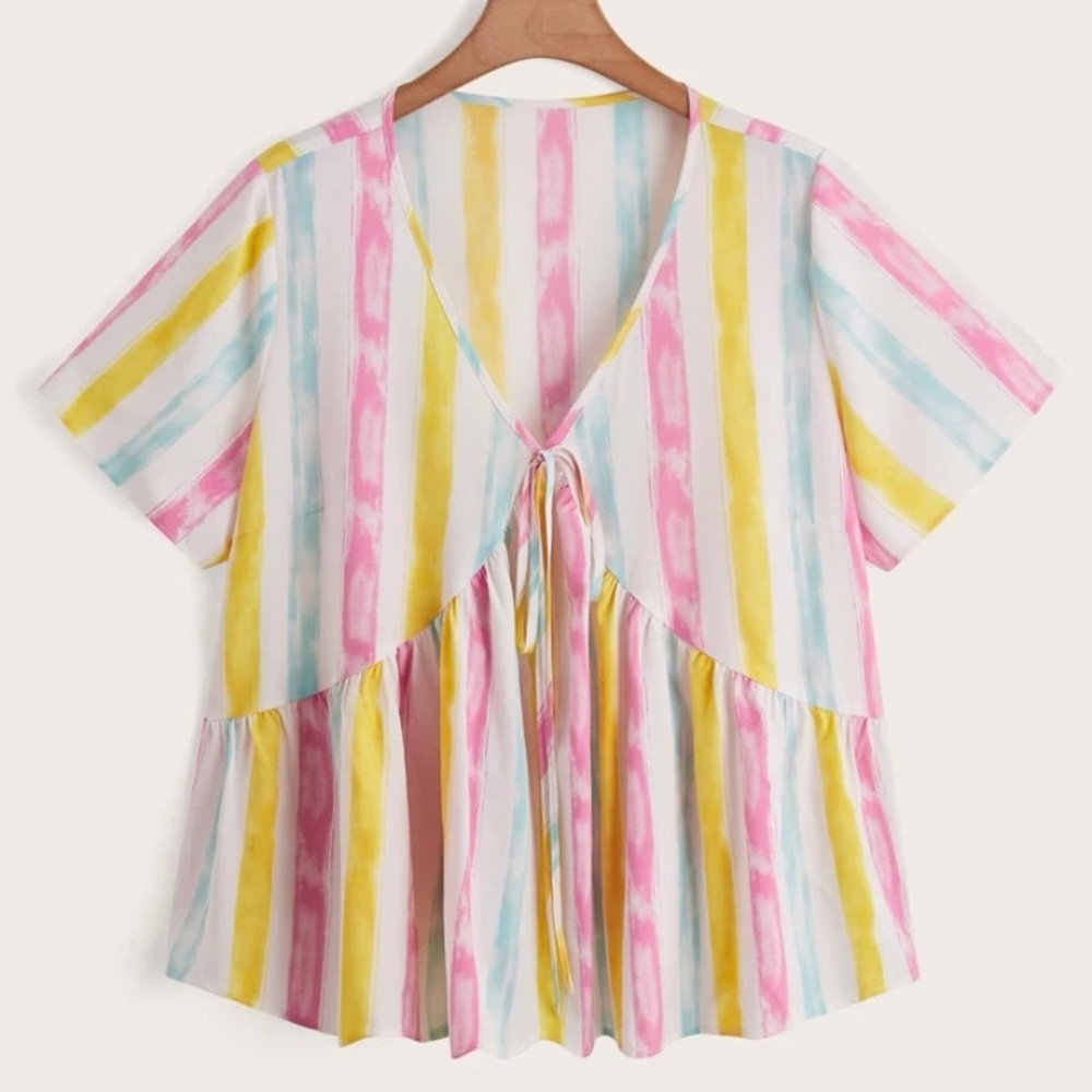 Brush Pastel Blouse